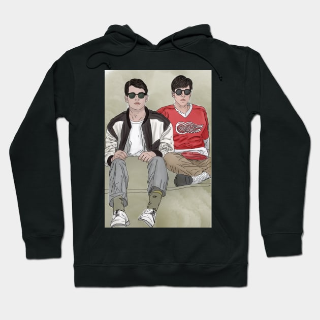 ferris bueller's day off Hoodie by Sue Cranberry